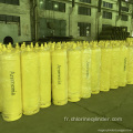 Cylindres à gaz liquide d&#39;ammoniac en acier de différentes tailles